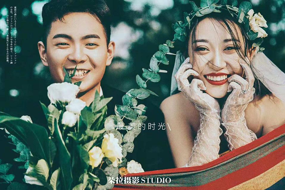 郑州婚纱摄影工作室哪家好【朵拉】拍婚纱照排行前十名定制梦想为爱而生