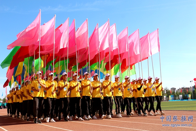 甘肃省第四届大学生运动会在河西学院开幕