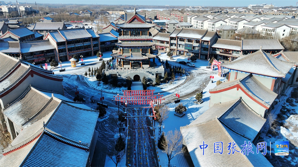 【组图】张掖甘州：雪落古城美如画