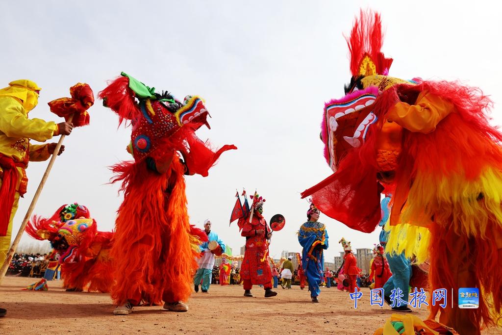 【组图】张掖甘州：非遗社火闹元宵